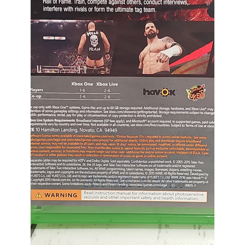 WWE 2K16 - Microsoft Xbox One